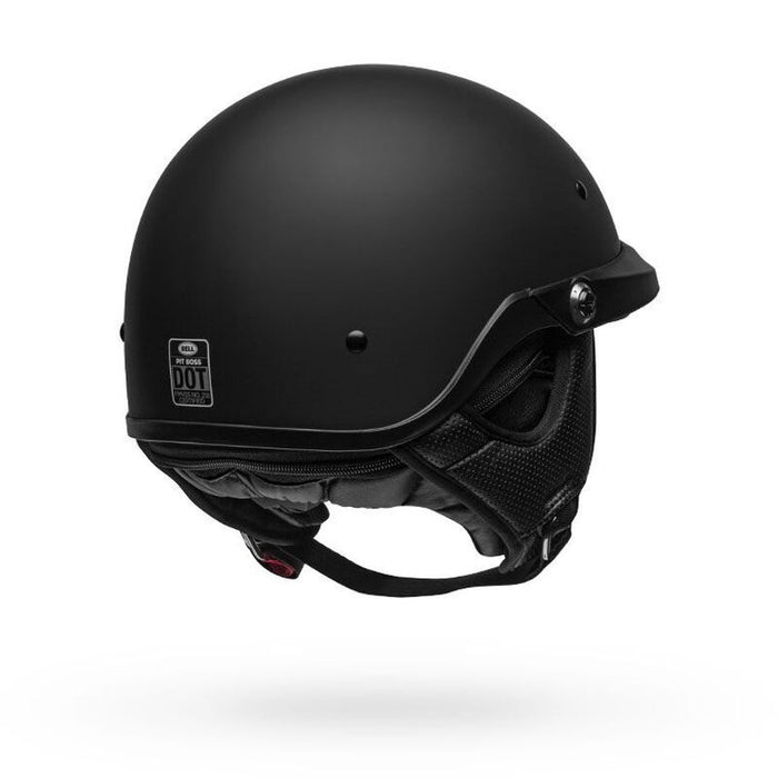 Bell Moto Pit Boss Matte Black Medium