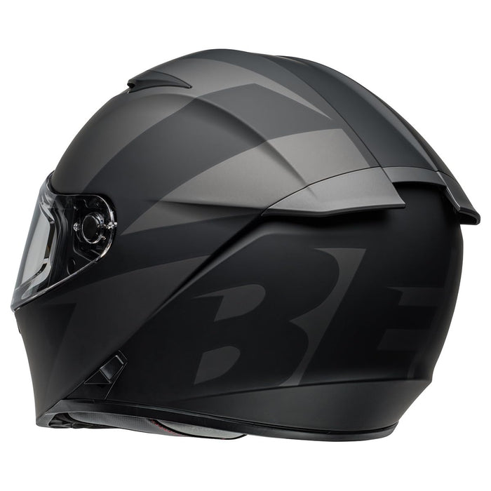 Bell Moto Lithium Matte Black/Metallic Black Shear Large