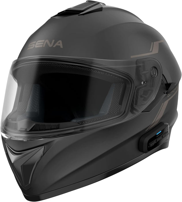 SENA Outforce Full-Face Motorcycle Helmet with Bluetooth Communication System