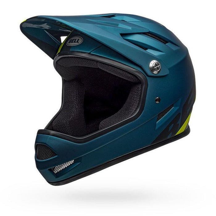 Bell Bike Sanction Bicycle Helmets Agility Matte Blue/Hi-Viz X-Small