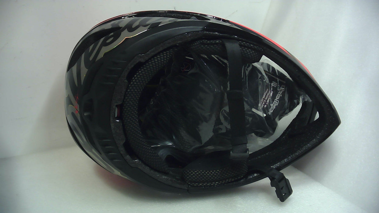 Troy Lee Designs Stage Helmet W/MIPS Nova Glo Red Medium/Large - Open Box (Without Box)