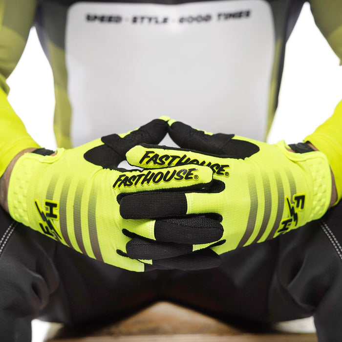 Fasthouse Elrod HyperSonic Glove High-Viz  X-Large