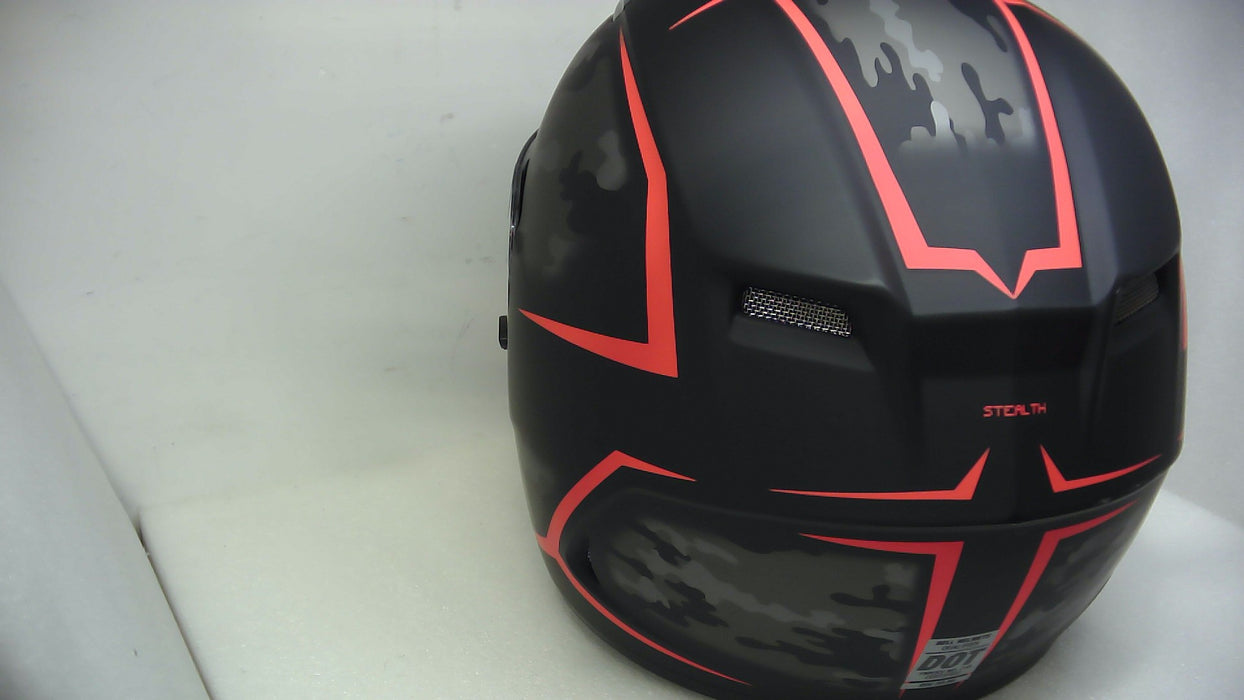 Bell Moto Qualifier Stlighth Camo Matte Black-Red X-Large (Without Original Box)