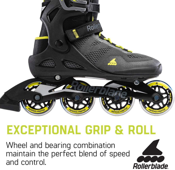 Rollerblade Macroblade 80 Black/Lime 12