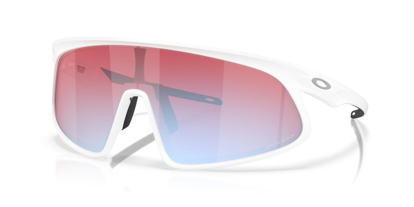 Oakley Rslv Matte White/PRIZM Snow Sapphire