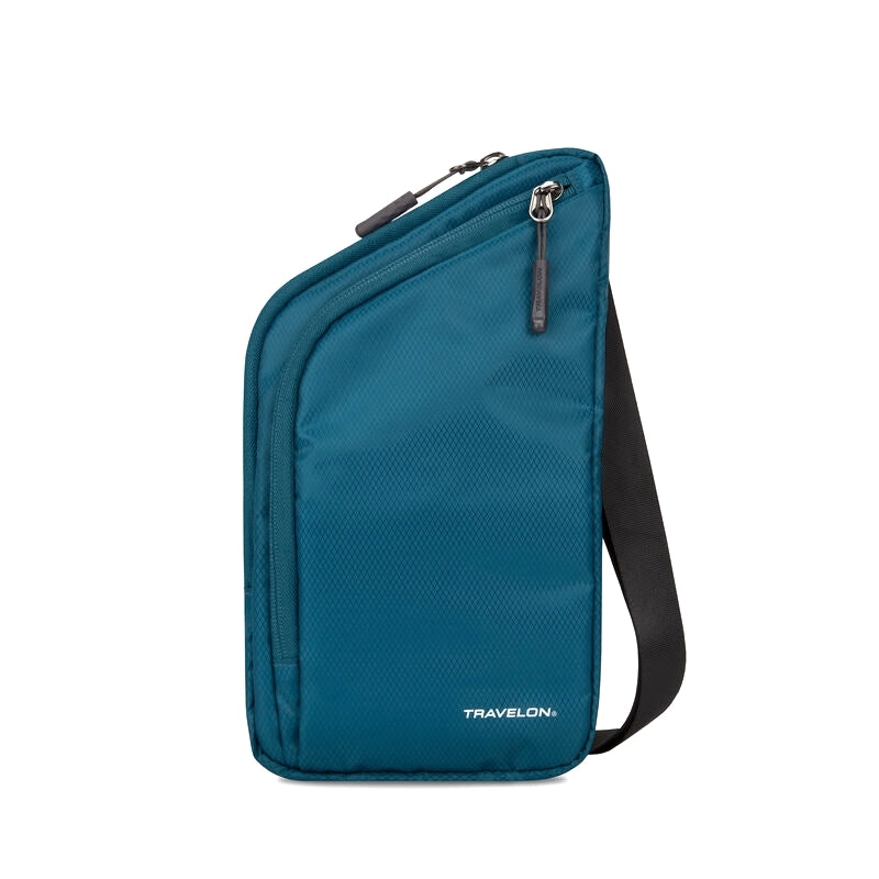Travelon World Travel Essentials Slim Crossbody Bag