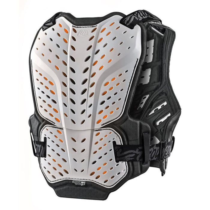 Troy Lee Designs Rockfight Ce Flex Chest Protector White X-Large/2X-Large