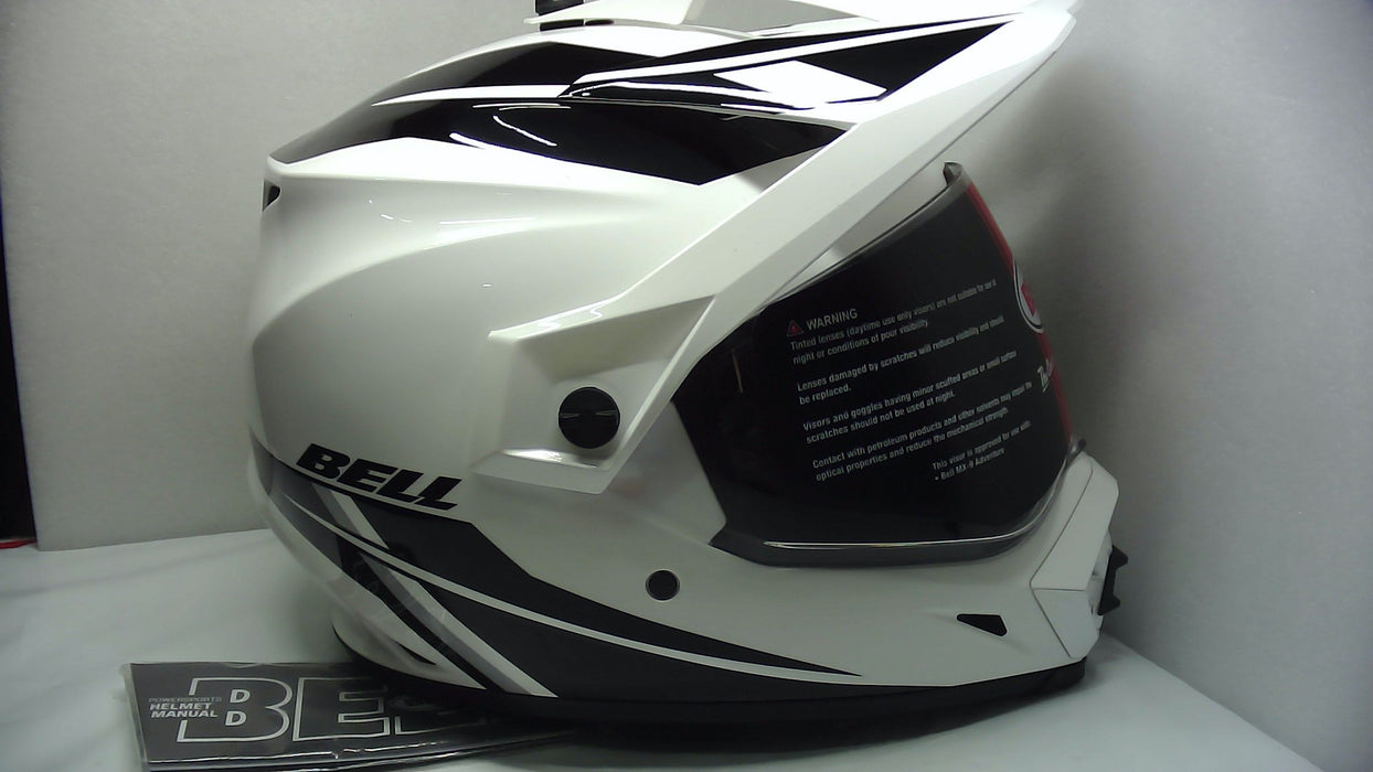 Bell Moto MX-9 Adv MIPS Alpine Gloss White/Black X-Large - Open Box (Without Box)