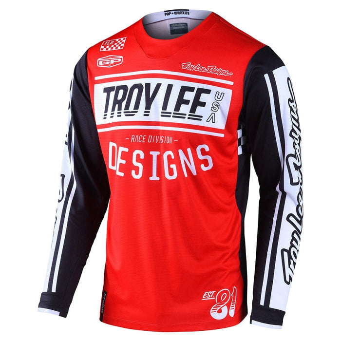 Troy Lee Designs Gp Jersey Race 81 Red Medium