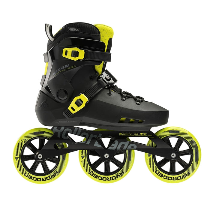 Rollerblade Maxxum 125 Black/Lime 11/11.5