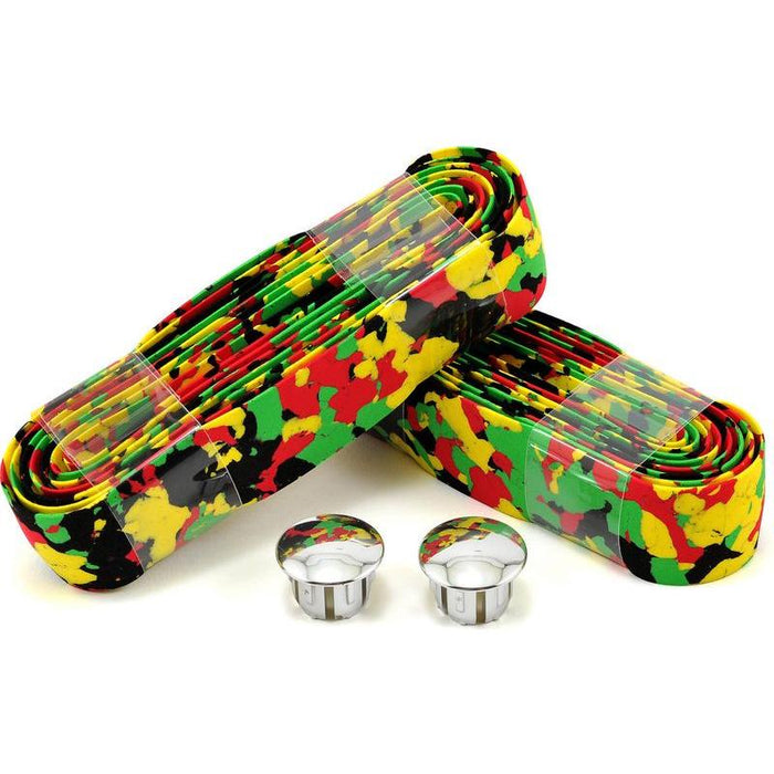 Serfas Bar Tape Red/Green/Yellow 2000mm