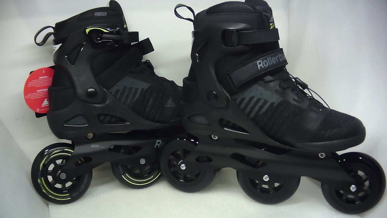 Rollerblade Macroblade 110 3WD Black/Lime 10 - Open Box (Without Box)