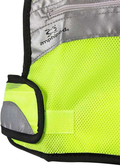 Amphipod Full-Visibility Reflective Vest Hi-Viz Green Large/X-Large