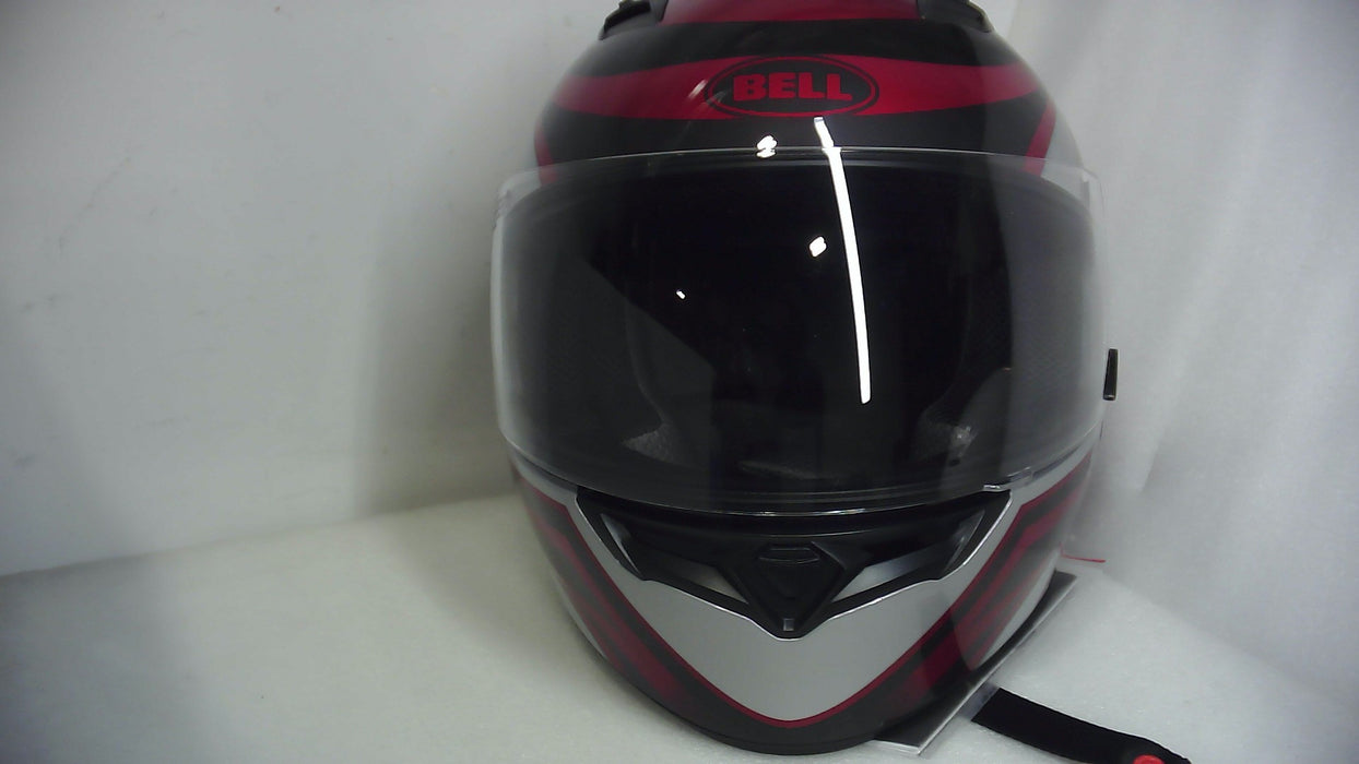 Bell Moto Qualifier Charcoal/Candy Red Conduit Large - Open Box (Without Box)