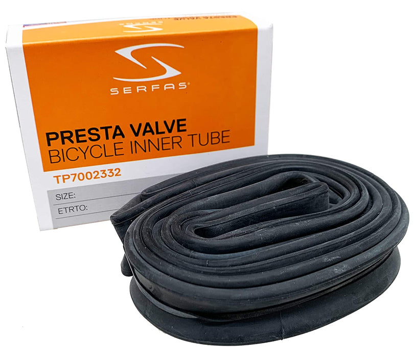 Serfas Presta Inner Tube Black 26 x 1.0/1.25