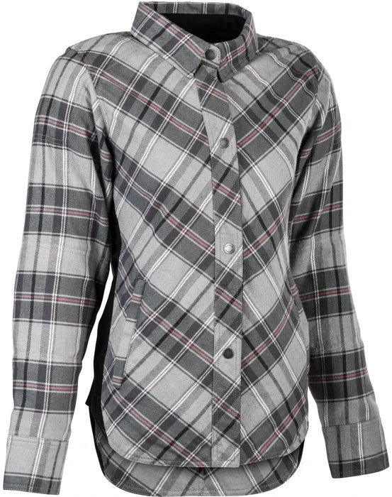 HIGHWAY 21 Women'S Rogue Flannel Motorcycle Shirts
