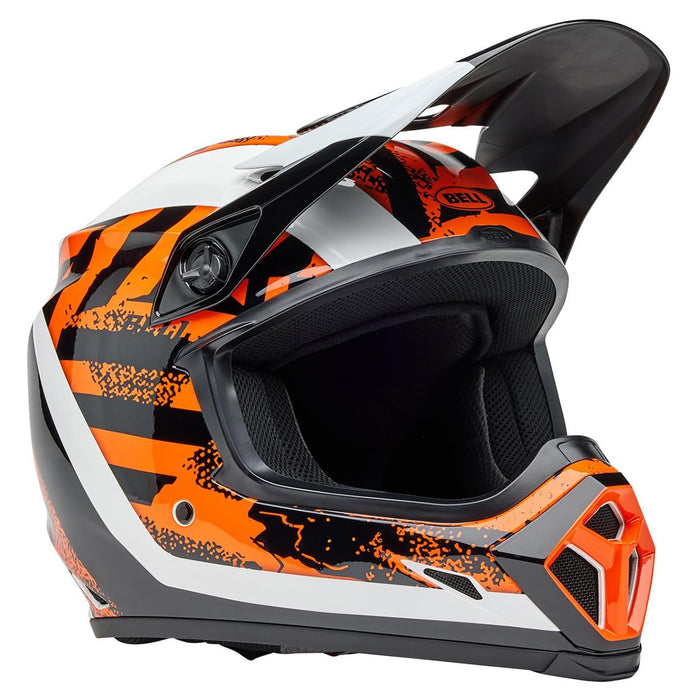 Bell Moto MX-9 MIPS Black/Orange Breakdance Medium