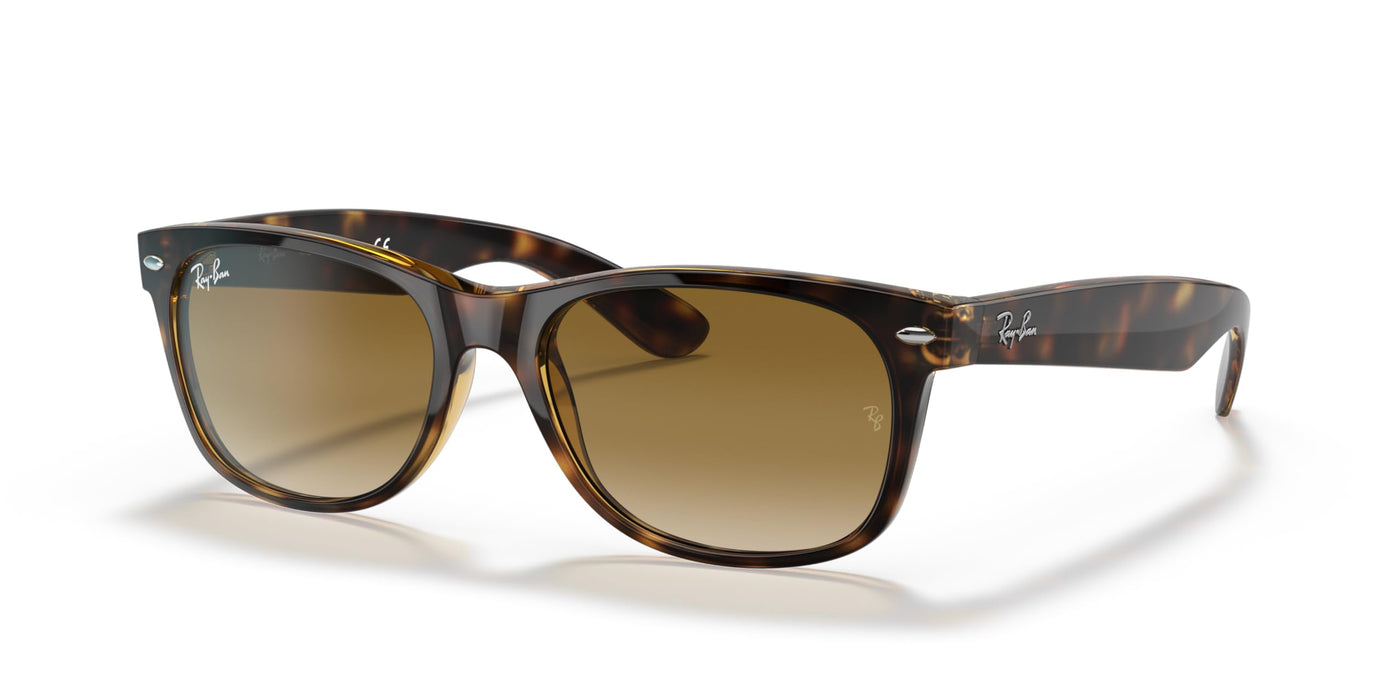 Rayban New Wayfarer Light Havana/Clear Gradient Brown 55