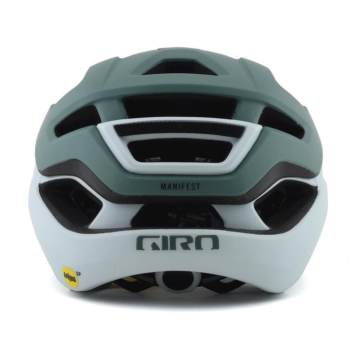 Giro Manifest Spherical Bicycle Helmets Grey Green Small