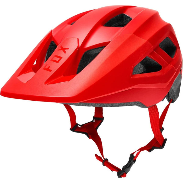 Fox Racing Mainframe Helmet Trvrs Fluorescent Red Small