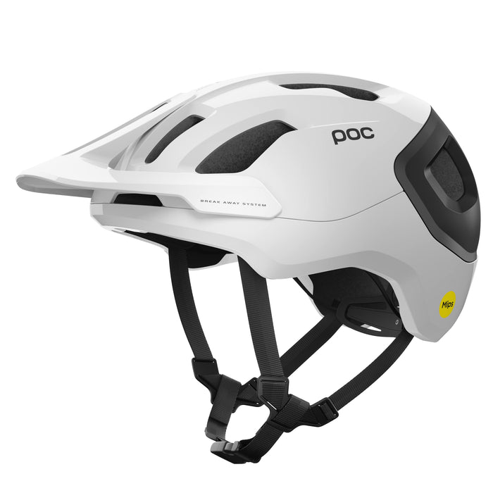 POC Axion Race MIPS Hydrogen White/Uranium Black Matt Medium/55-58