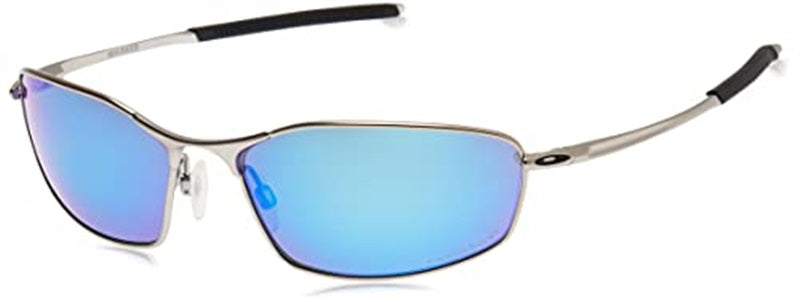 Oakley Whisker Satin Chrome W/ Prizm Sapphire Polarized