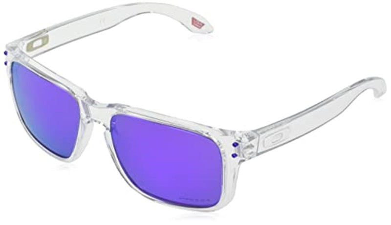 Oakley Holbrook Xs Polished Clear W/ Prizm Violet