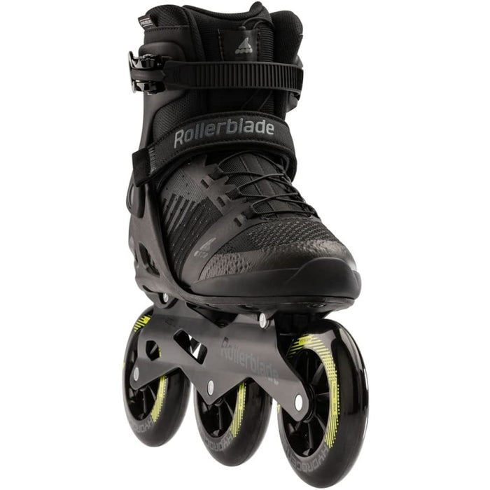 Rollerblade Macroblade 110 3Wd Black/Lime 10.5  - Open Box (Without Box)