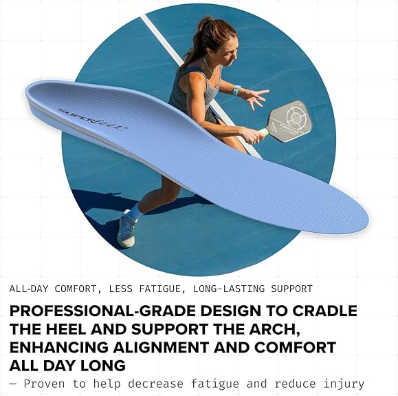 Superfeet Blue Foot Bed Insole Bicycle Shoe Accessories