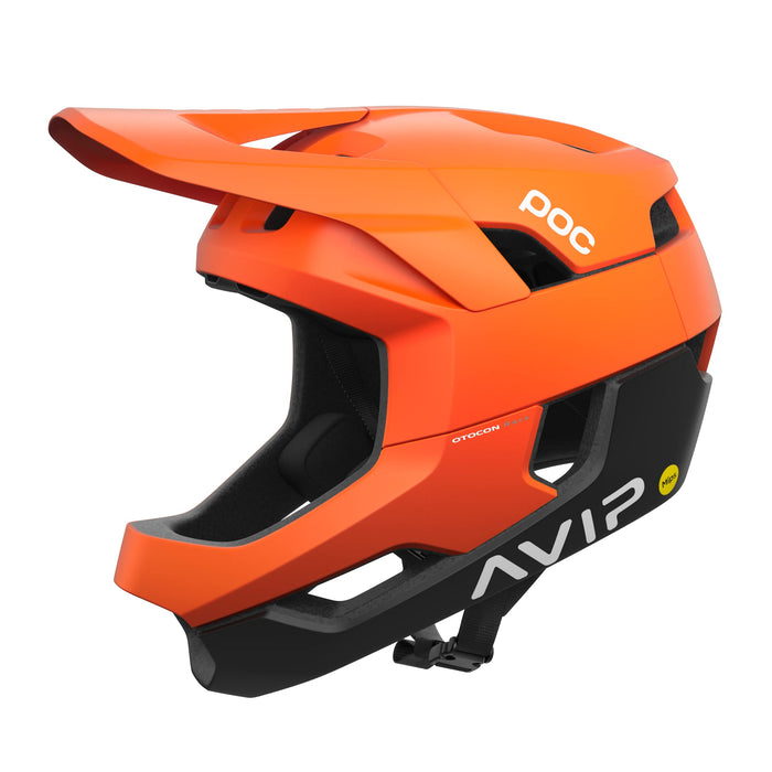 POC Otocon Race MIPS Fluorescent Orange AVIP/Uranium Black Matt Large/59-62