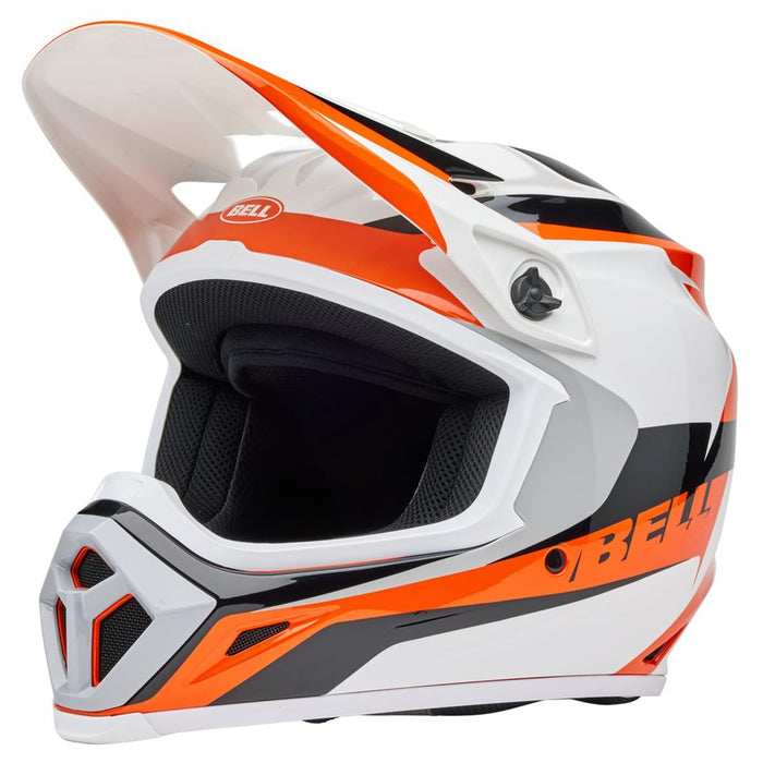 Bell Moto MX-9 MIPS Orange/White Rift X-Large