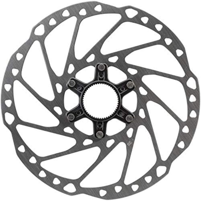 SHIMANO ROTOR FOR DISC BRAKE, SM-RT64, DEORE, L 203MM, W/LOCK RING (External Spline Type)