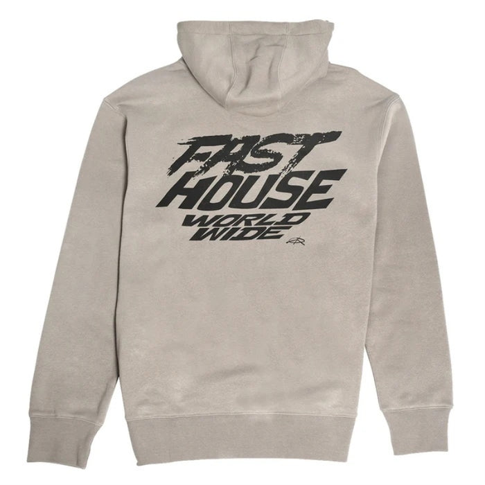 Fasthouse Primer Hooded Pullover Warm Gray  X-Large