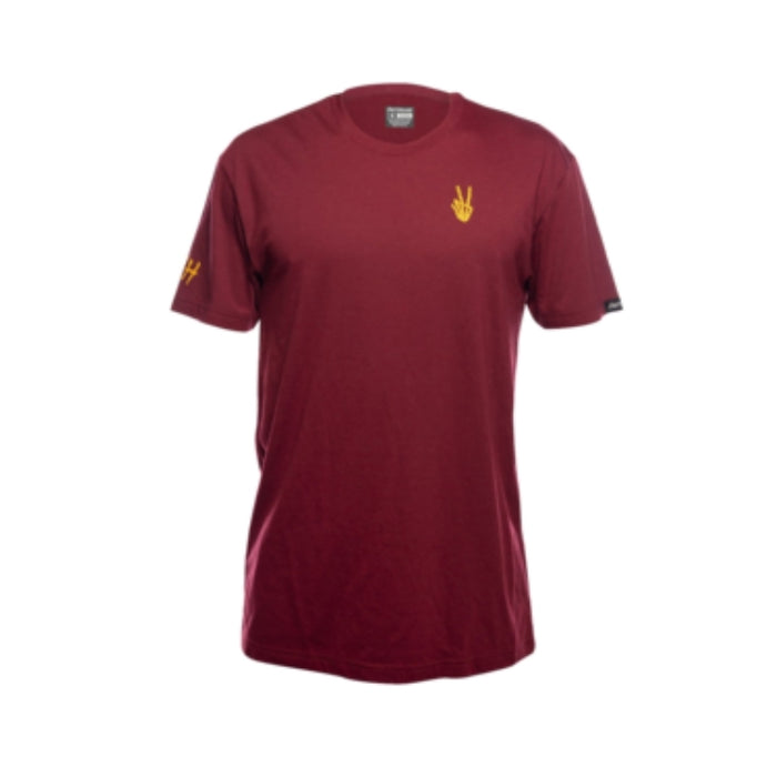 Fasthouse Roots Tech Tee Maroon Medium