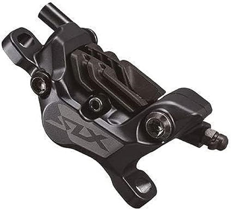 SHIMANO HYDRAULIC DISC BRAKE, BR-M7120, SLX, FRONT OR REAR, POST MOUNT, W/N04C METAL PAD(W/FIN)