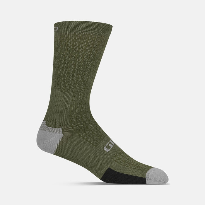 Giro HRc Team Sock Bicycle Socks Trail Green Medium