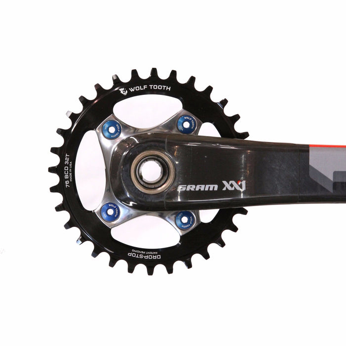 Wolf Tooth 76 BCD Bicycle Chainrings for SRAM XX1 and Specialized Stout