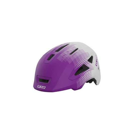 Giro Scamp II Youth Bicycle Helmets Matte Purple Towers X-Small
