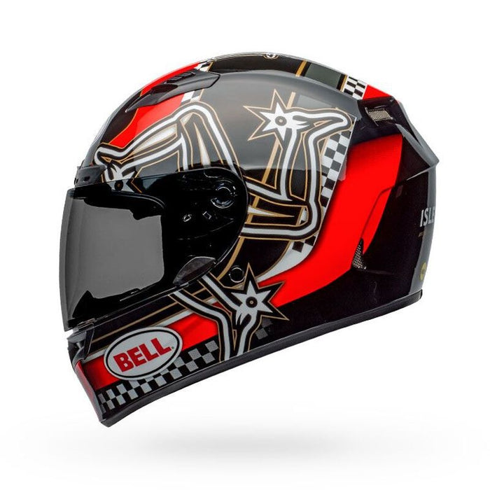 Bell Moto Qualifier Dlx Mips Isle Of Man 2020 Red-Black-White X-Small