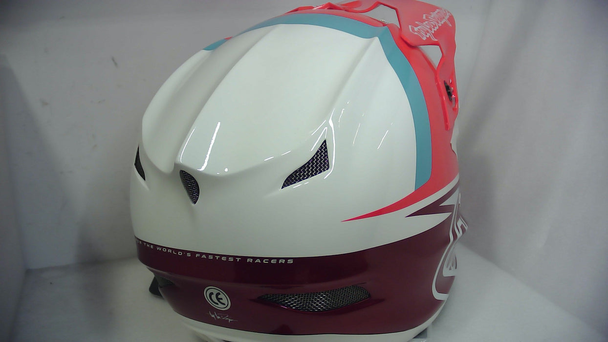 Troy Lee Designs D3 Fiberlite Helmet Red X-Large - Open Box (Without Box)