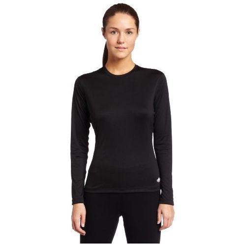 Hot Chillys Wopeach Skins Solid Crew Womens Thermal Top Snow Thermal Base Layers