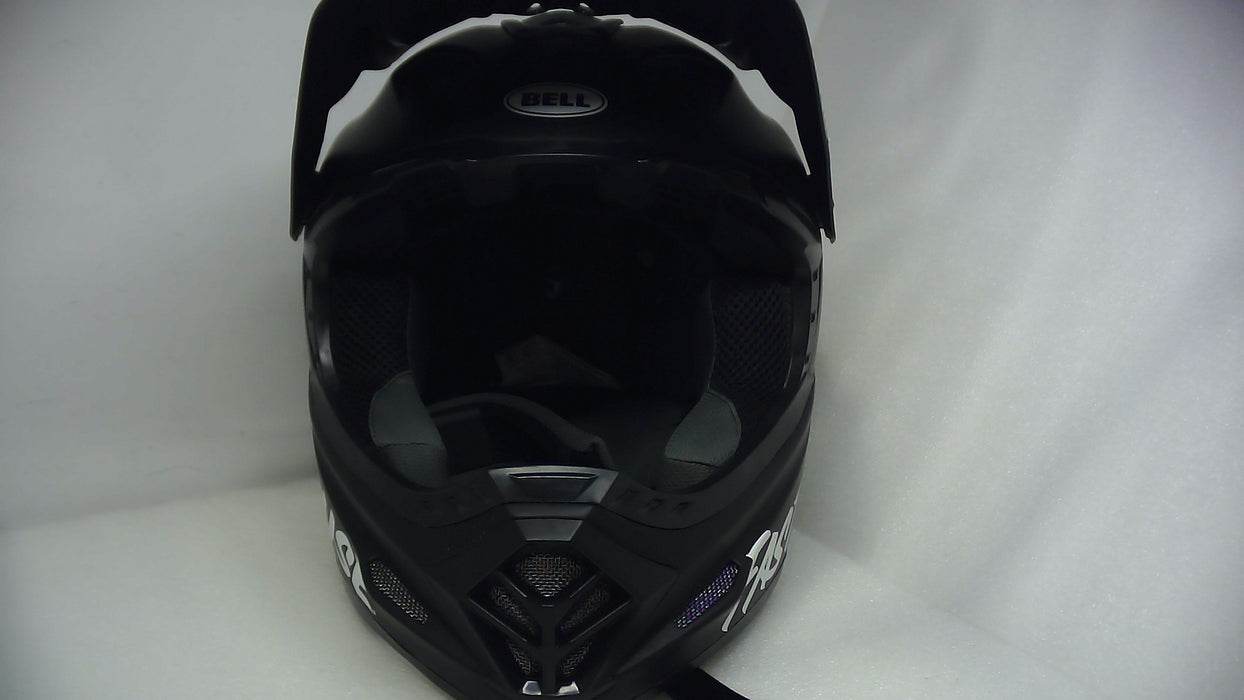 Bell Bike Full-9 Fusion Mips Helmet Fasthouse Matte Black/White Small - Open Box - (Without Original Box)