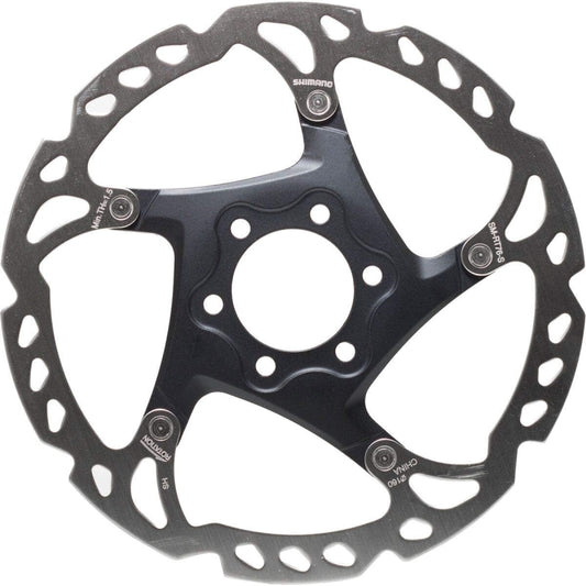 SHIMANO ROTOR FOR DISC BRAKE, SM-RT76, DEORE XT, M 180MM, 6-BOLT TYPE