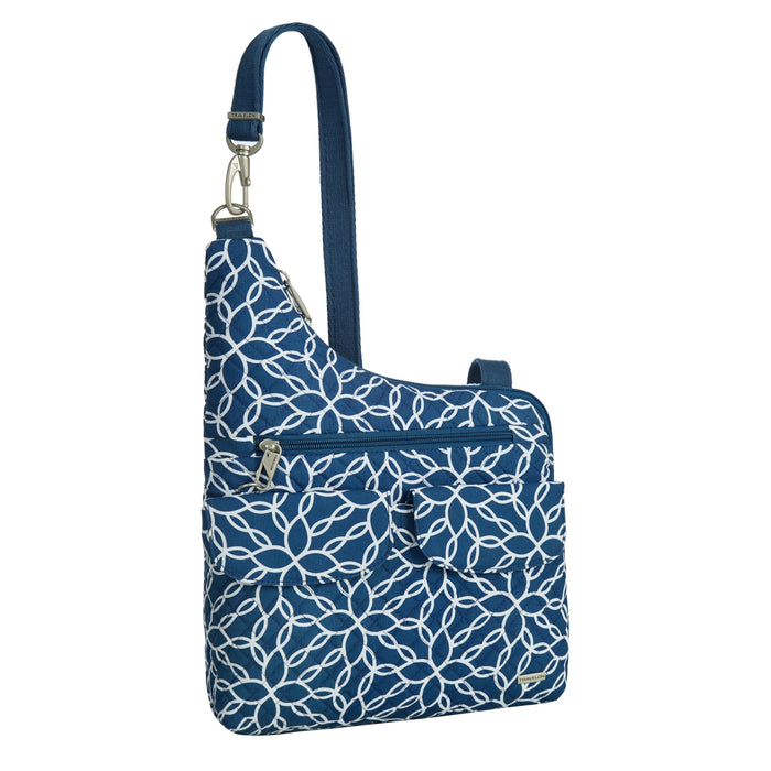 Travelon AT Classic Crossbody Bag Woven Flower