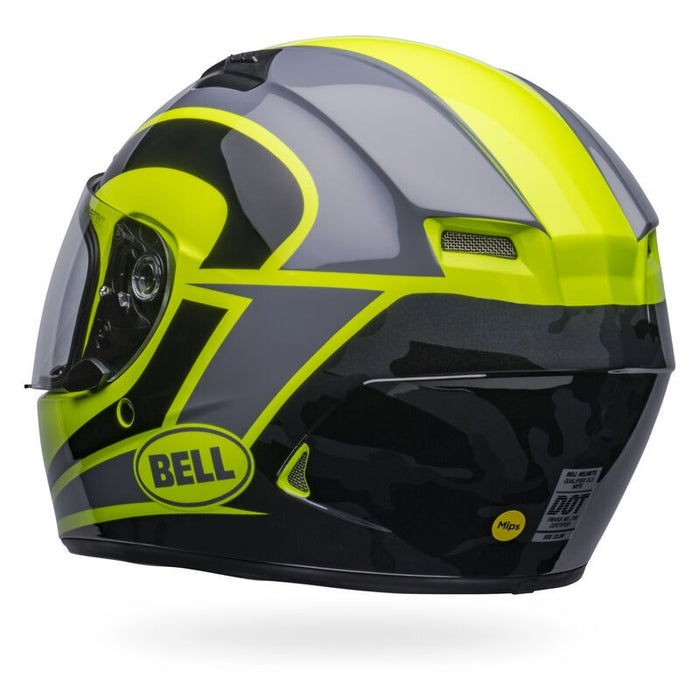 Bell Moto Qualifier DLX MIPS Blitz Gloss Retina/Black Camo X-Large