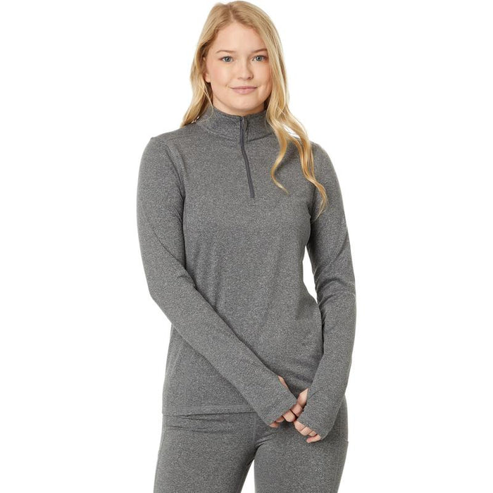 Hot Chillys Womicro-Elite Chamois Zip-T Women's Performance Snow Thermal Base Layers
