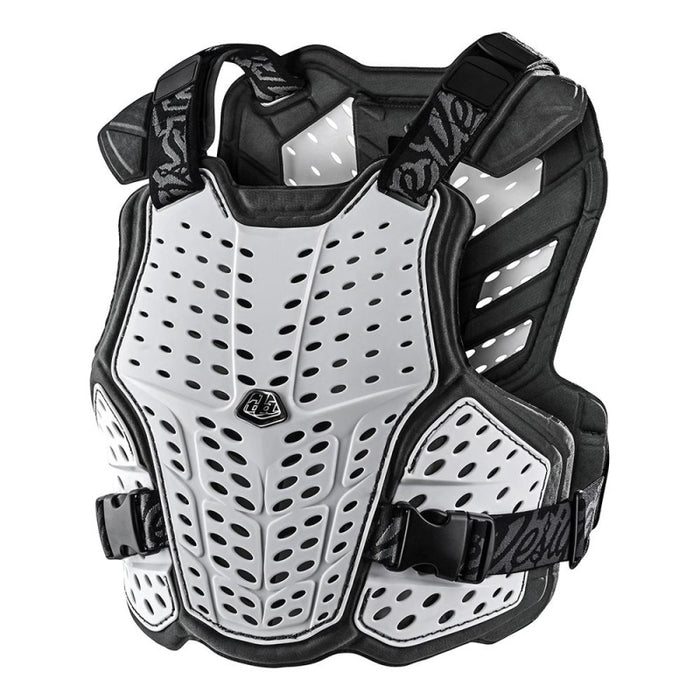 Troy Lee Designs Rockfight Chest Protector Solid White Medium/Large