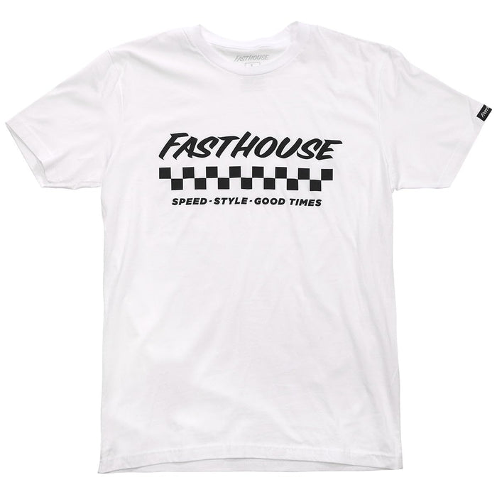 Fasthouse Apex SS Tee White Medium