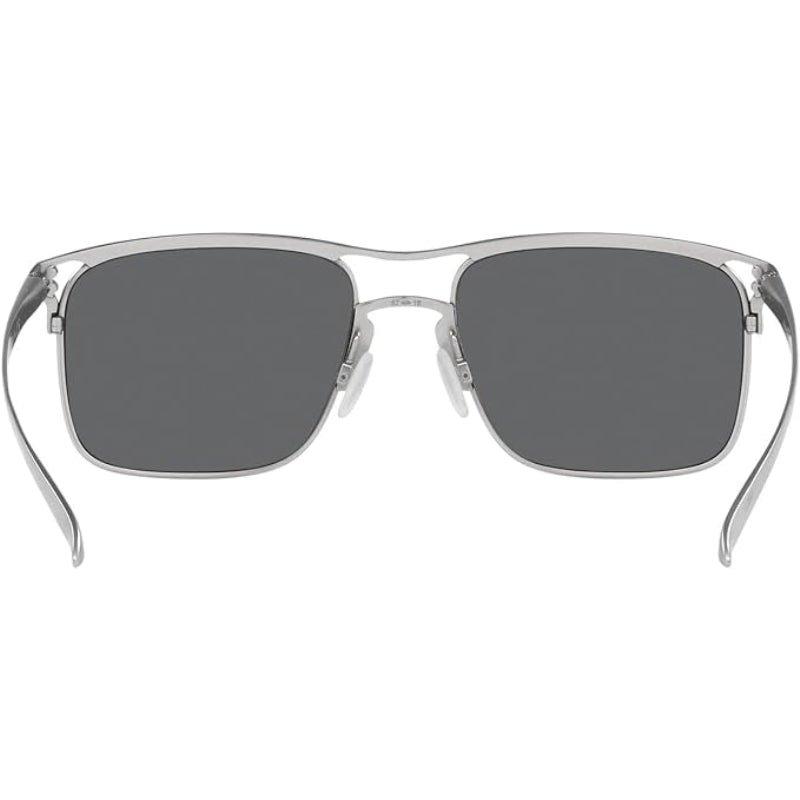 Oakley Mens Holbrook Ti Square Sunglasses Satin Chrome W/ Prizm Black