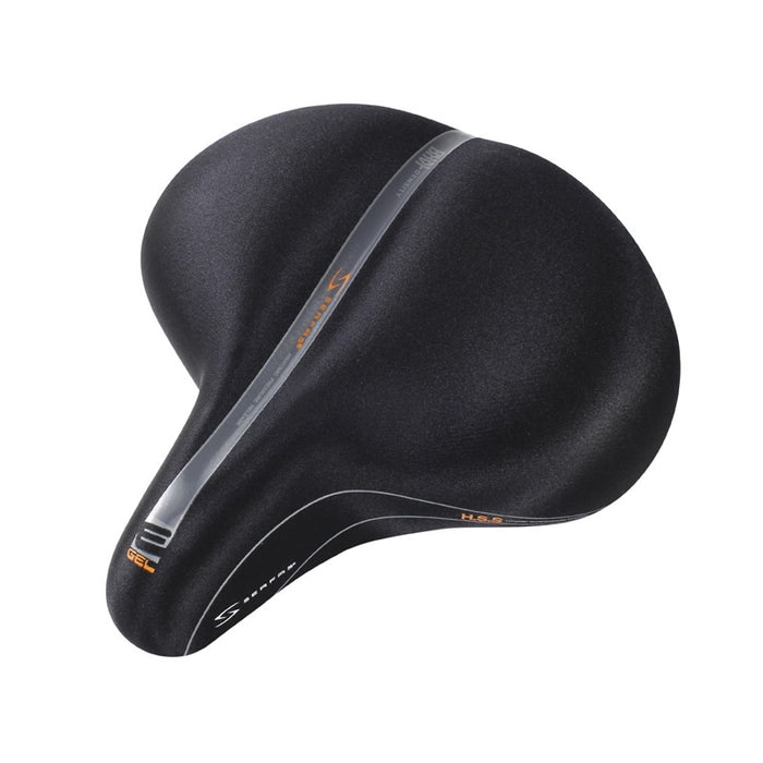 Serfas E-Gel Cruiser Saddle W/Elastomers - Lycra